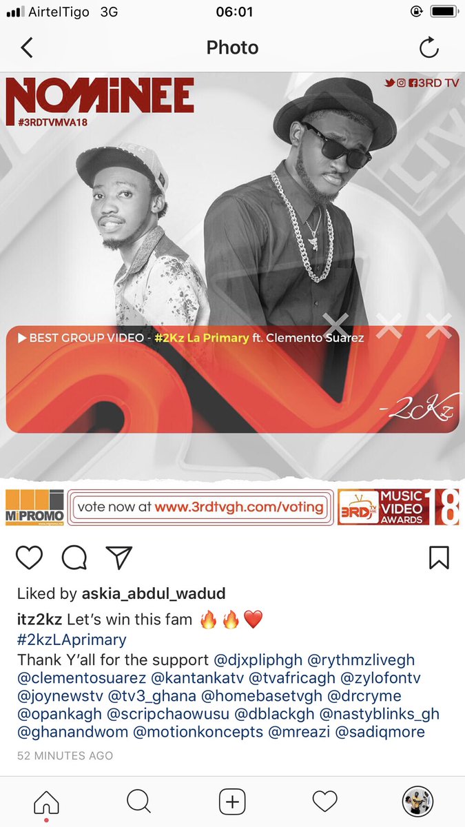 itz2Kz's tweet photo. Let’s win this fam !! ❤️🔥
#2KzLAprimary 

Thank y’all for your support @DjXpliphGh @Rythmzlivegh @SuarezClemento @kantankatv @tvafricagh @ZylofonTv @JOYNEWSONTV  @tv3_ghana @hbtvghana @drcryme @OpankaGH @scripchanie @NastyblinksGh @GhanaNdwom @mreazi @sadiq_more @hype_lens https://t.co/3azqAbEmsL