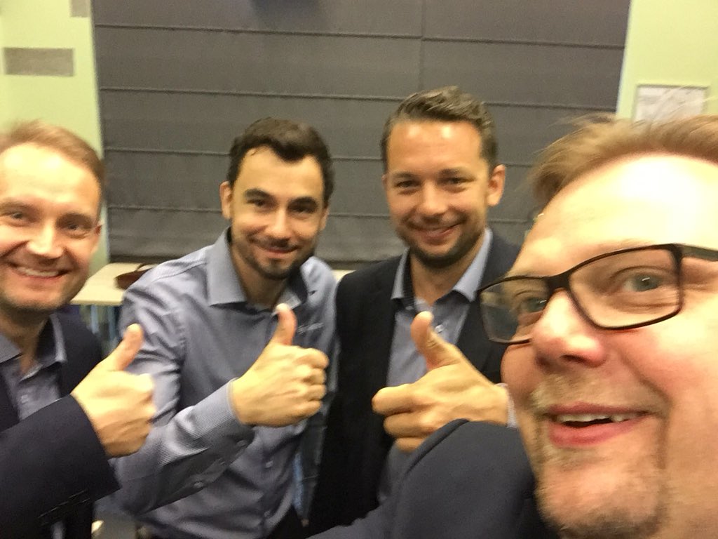 TuomasHorkko's tweet photo. Baltic RoadShow starting - Vilna @Civilpoint and our local agent #infoera https://t.co/IjEzFZjZoE