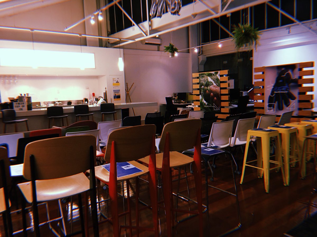 MarianInNZ's tweet photo. Doors open in 13 hours for tomorrow morning’s @MnstryofAwsm Breakfast Club powered by @MYOB. #exponentialtech as discussed through the #startupschch community with expert panel leadership from @kcolbin @keranmc and @InvertRobotics See you there! #techweek18 #twchch https://t.co/uNyRMDxpJT