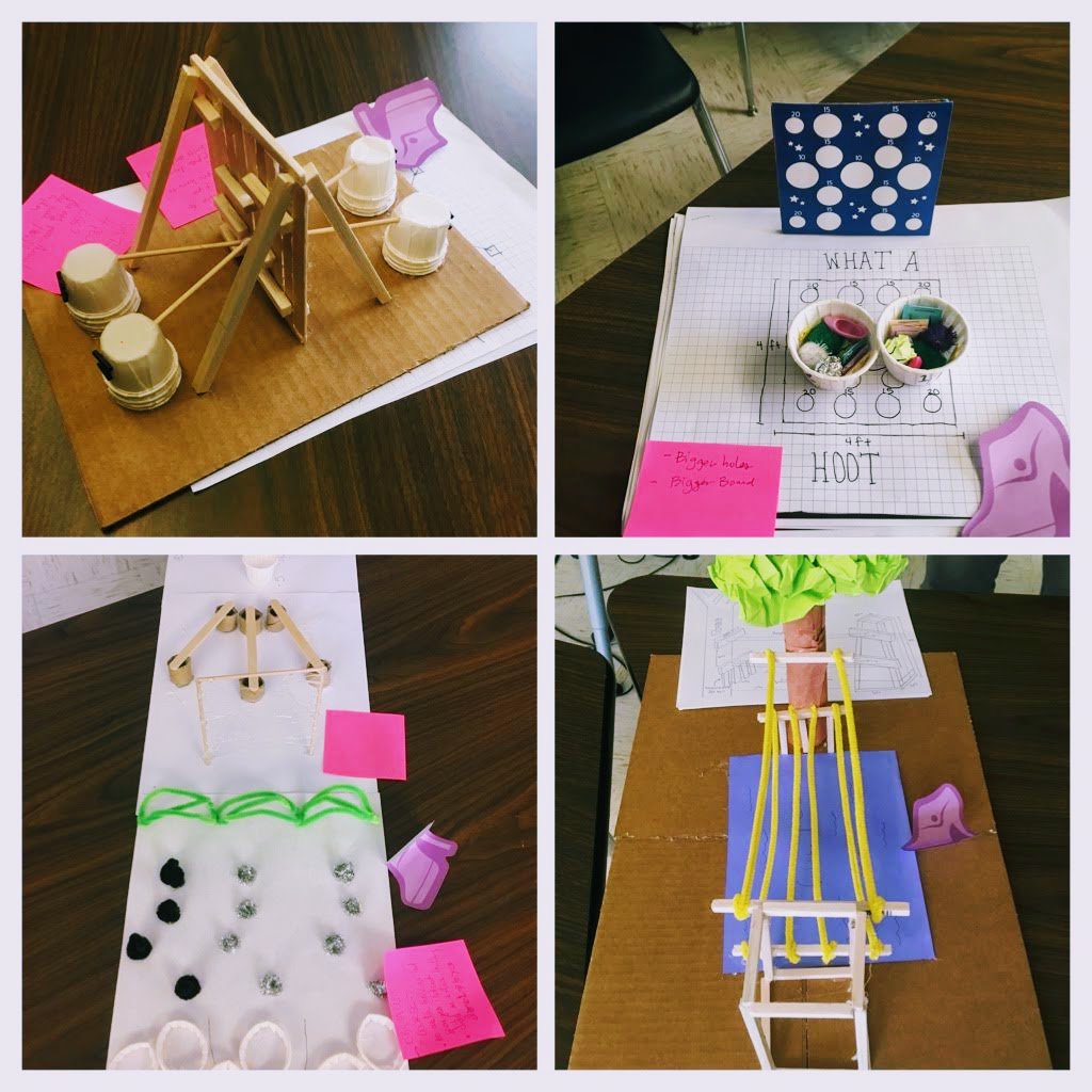 Jury at Ann Richards School For Young Women Leaders with <a href="/design_voice/">AIA designvoice</a> for their Design/Build Rope Element project to support and enhance sisterhood between classmates: Can't wait to experience the real ones on Friday!