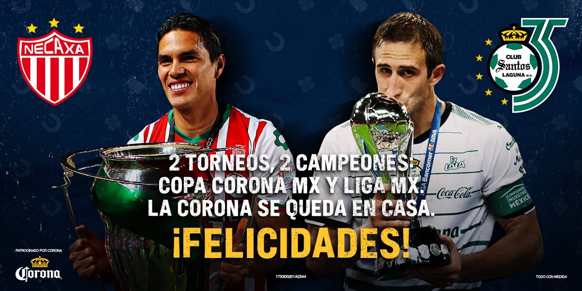 Equipos que siguen brillando y seguiremos apoyando, porque ellos son los que demuestran que #LaSuerteNoJuega, juega su CAPACIDAD. ¿En qué final estuvo tu equipo? RT <a href="/ClubNecaxa/">Club Necaxa</a> o <3 <a href="/ClubSantos/">Club Santos</a>