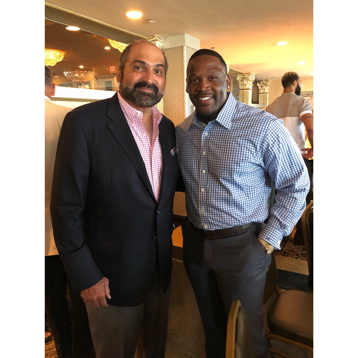 dabody52's tweet photo. Had a great time hanging with Franco Harris &amp; Jon Kolb while supporting @AdventuresTP https://t.co/dUbG6VWjVP