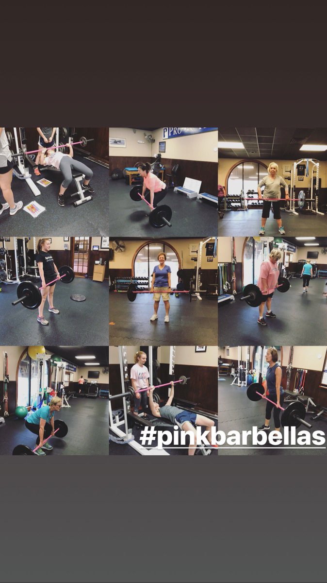 alihartmanPT's tweet photo. Thankful to work with an amazing group of people @Pro_Activity who empower women to be strong inside and out, from 4 to 104. 💪👍👊 #futureofSTRONG #pinkbarbellas #liftpink #menliftpinktoo #goodvibesonly @mikeeisenhart @jbagspt @ccgahagan @ericeisenhart @PfaffPro https://t.co/w5ZPvB151d
