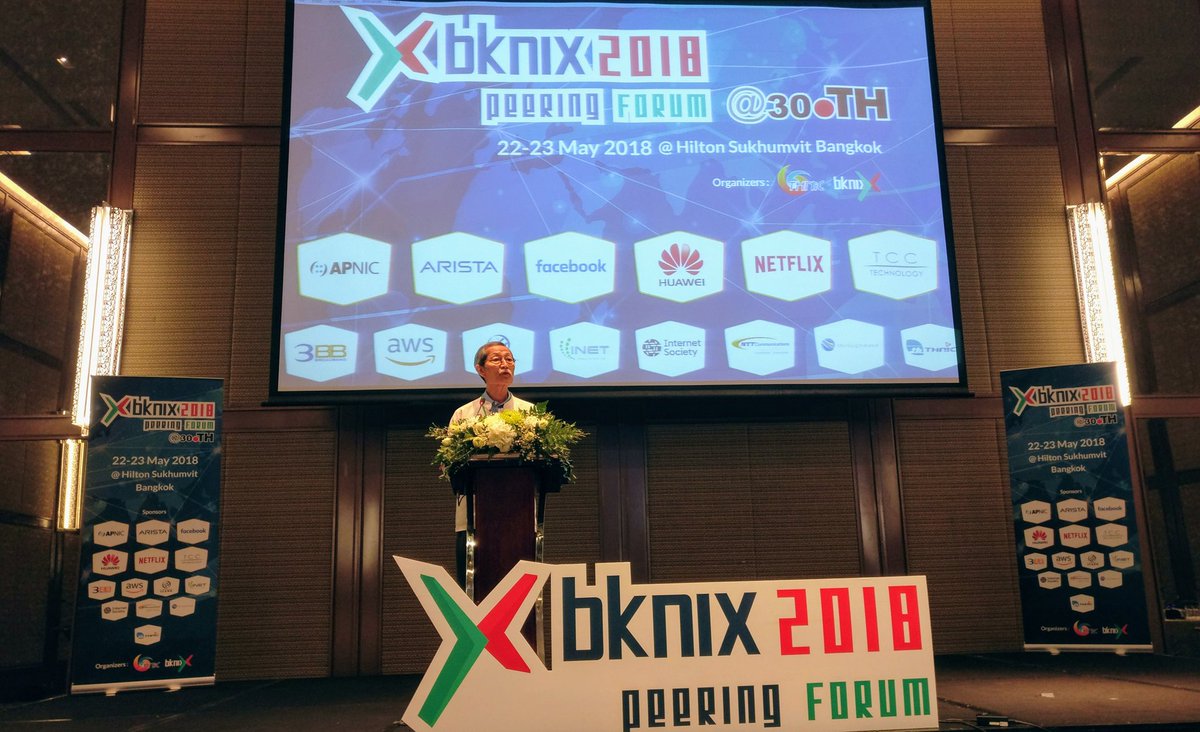 APNIC Director General tweet media