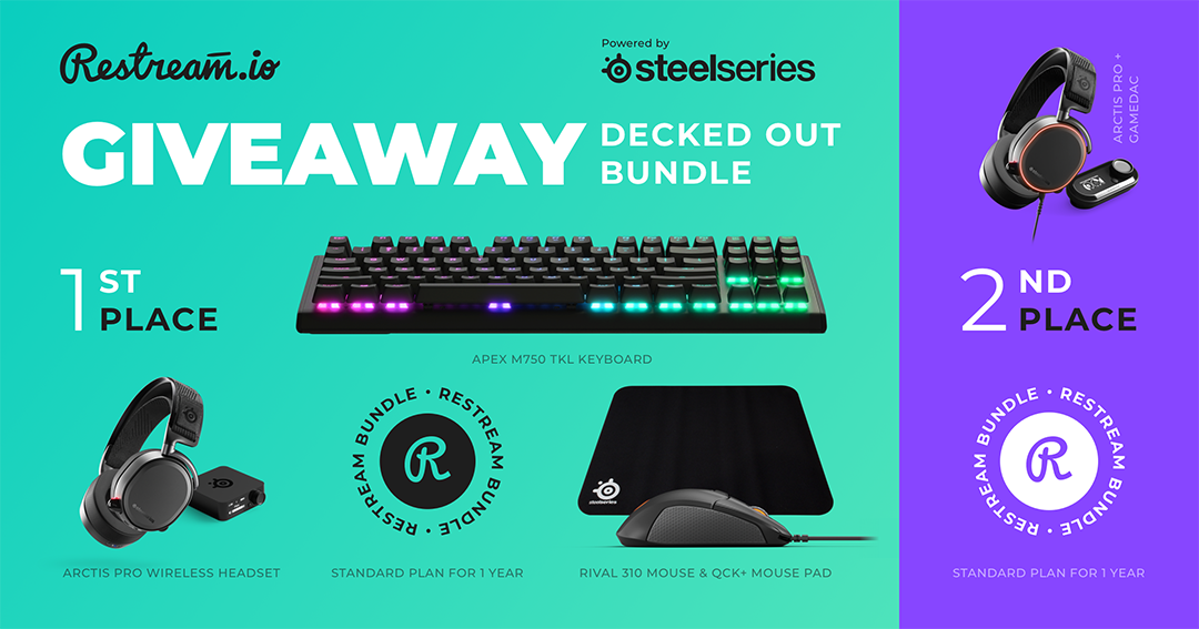 Restream tweet media