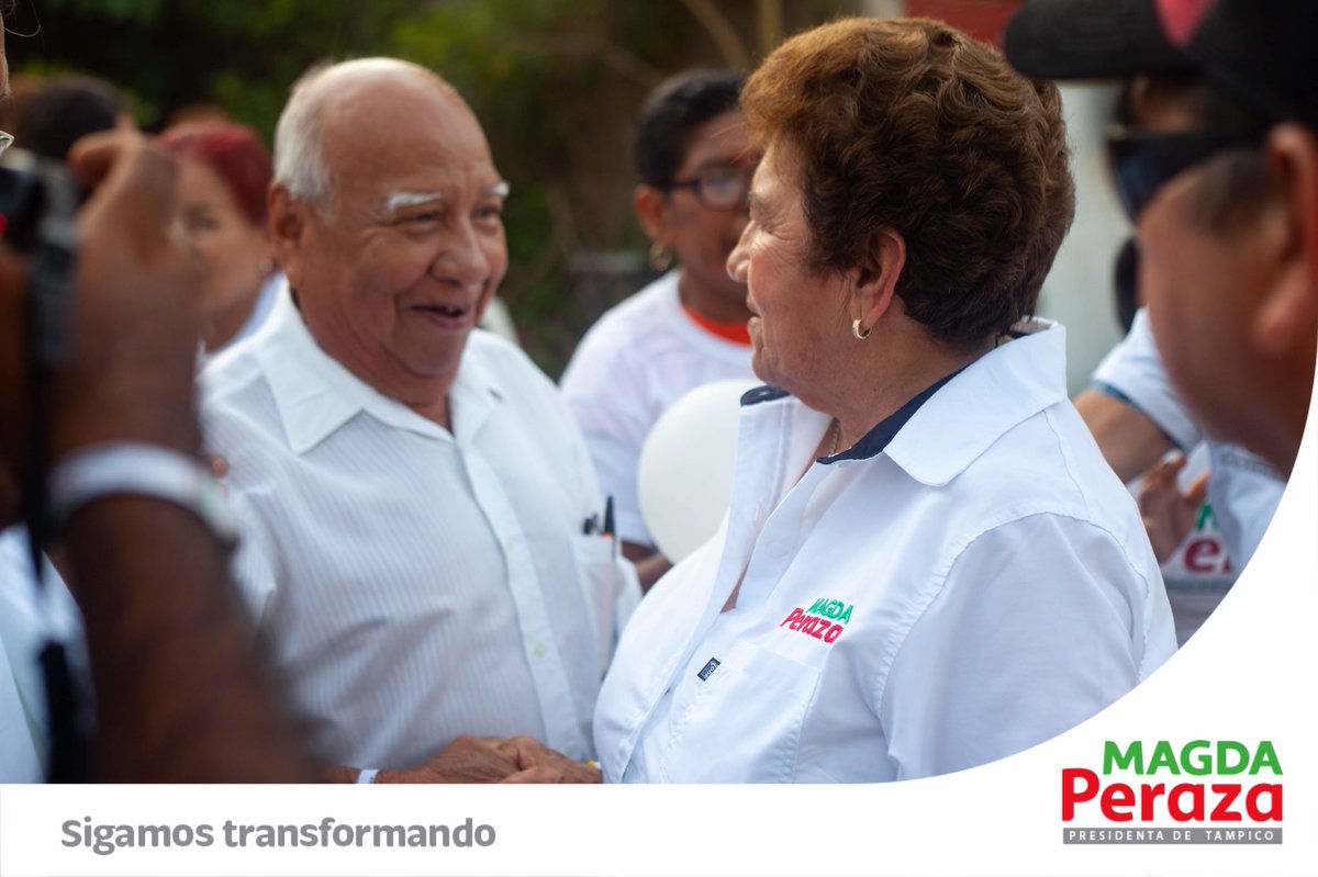 Magda_Peraza's tweet photo. ¡Gracias tampiqueños! Cerramos con gran éxito la agenda pública del día ocho de campaña y estamos avanzando #SigamosTransformando #Tampico https://t.co/bnAUZaxSxv