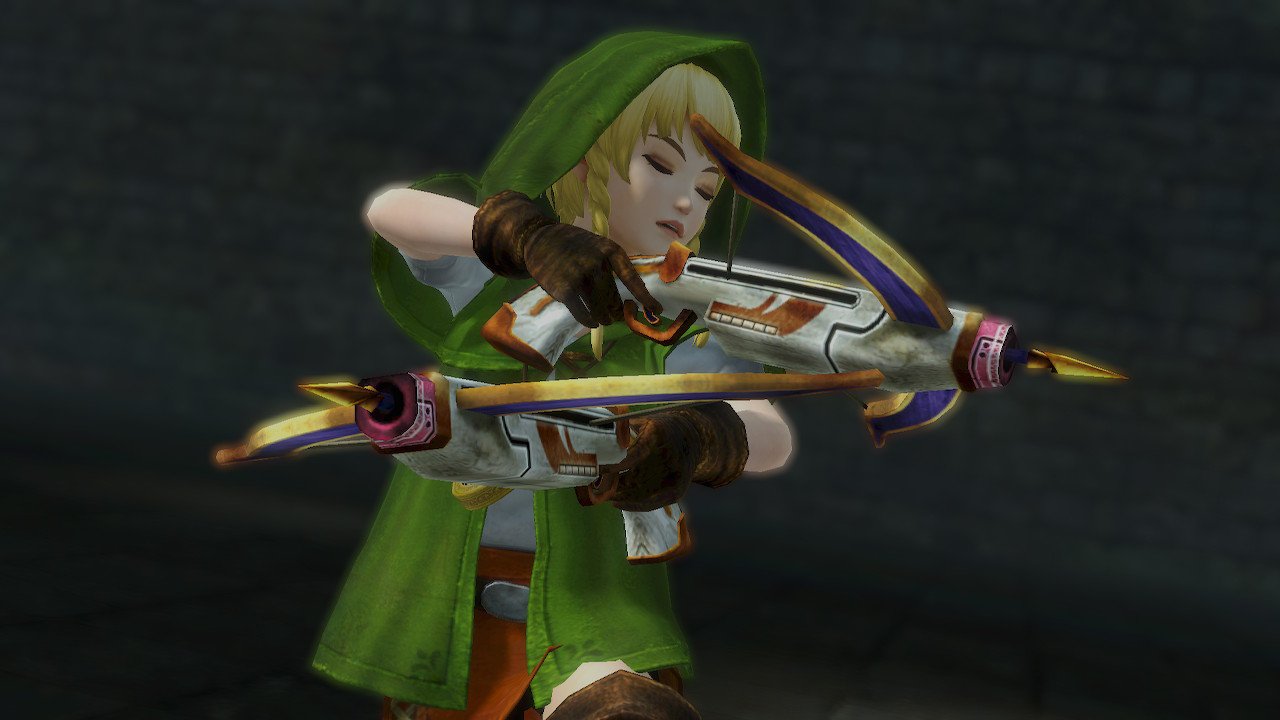 Linkle with her Hylian Crossbows