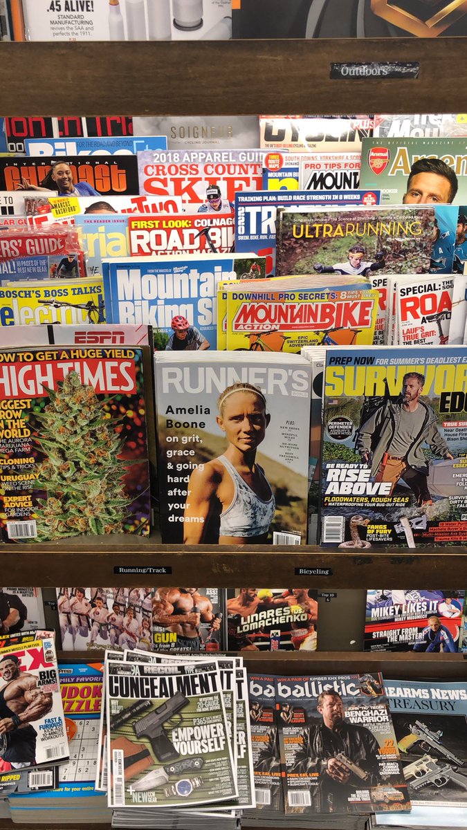Amelia Boone On Twitter That Barnes Noble Magazine Placement