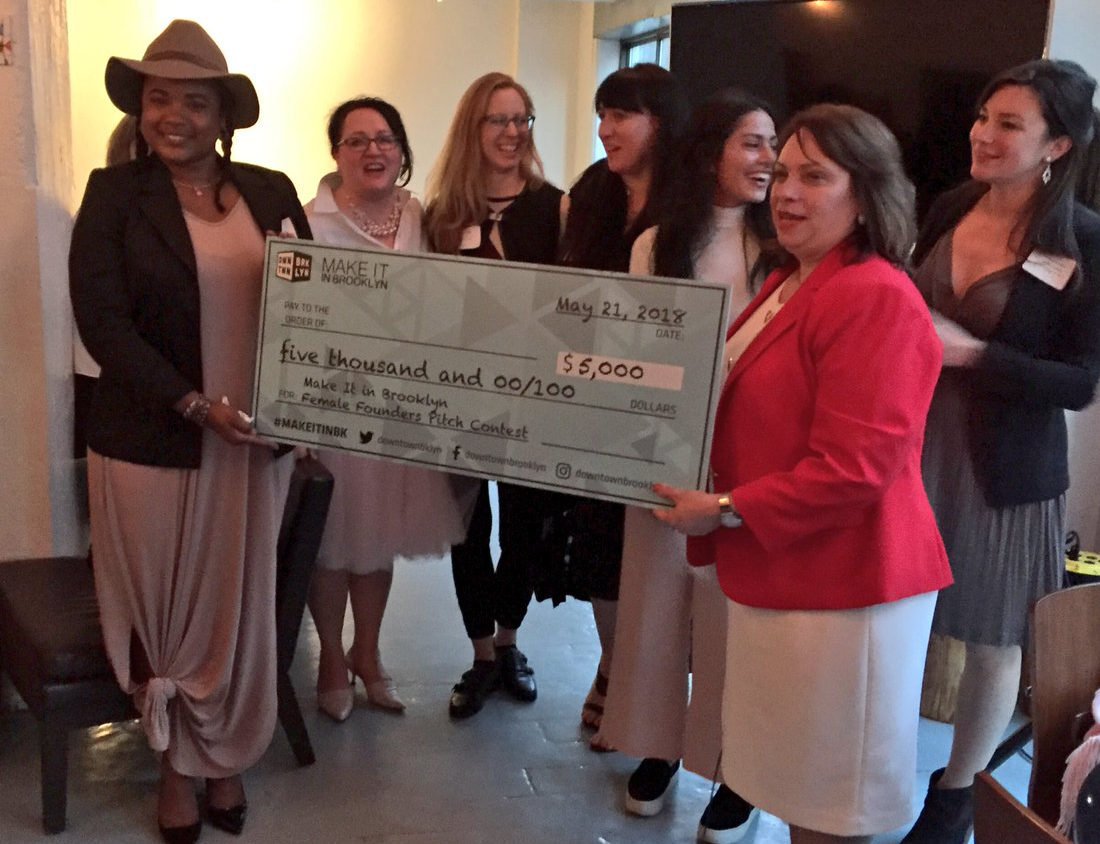 bkinnovation's tweet image. KUDOS and CONGRATS to @BUPeriod for winning #FemaleFounders Pitch Contest and $5000 prize! #WomenInTech #MakeItInBK