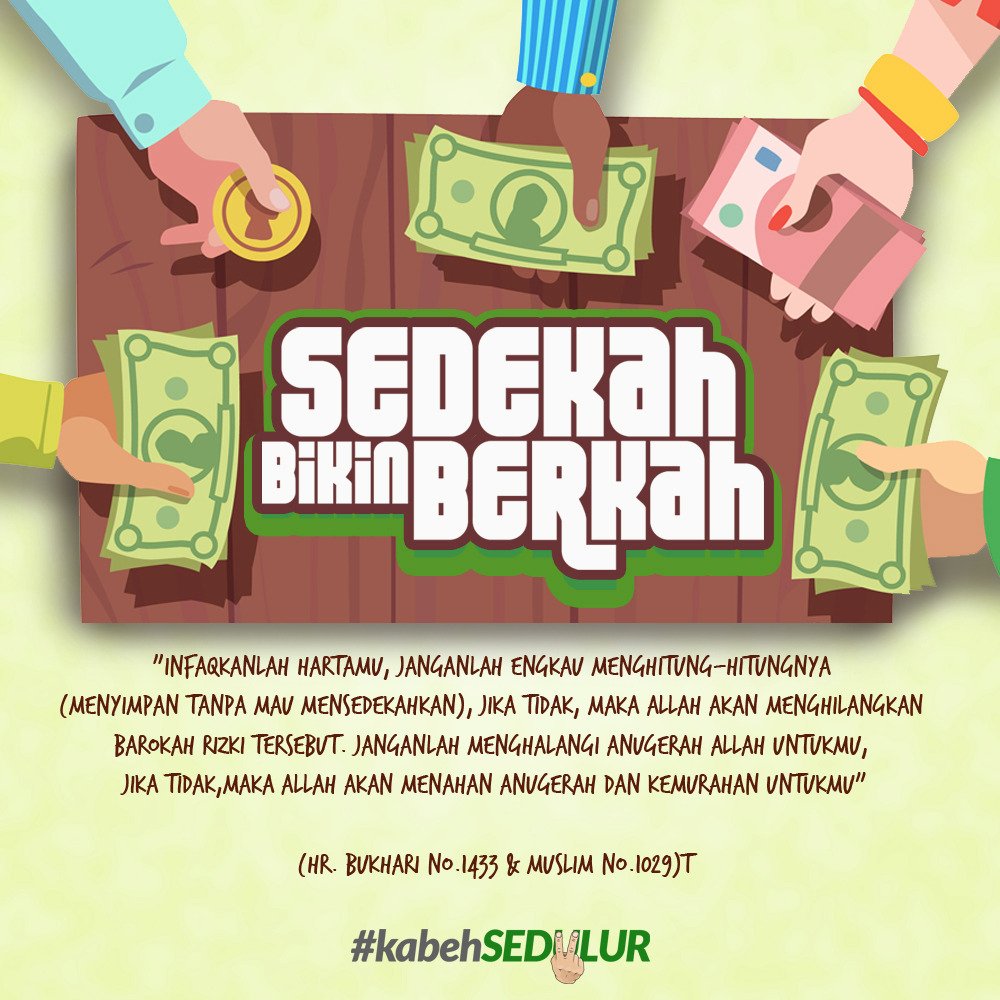 Salah satu pintu yang dibuka oleh Allah untuk meraih keuntungan besar dari bulan Ramadhan adalah melalui sedekah. Ayo bersedekah #SedekahBikinBerkah  ..  #KabehSedulurKabehMakmur  ..#GusIpulPutiMenang  .. #GusIpulMbakPuti