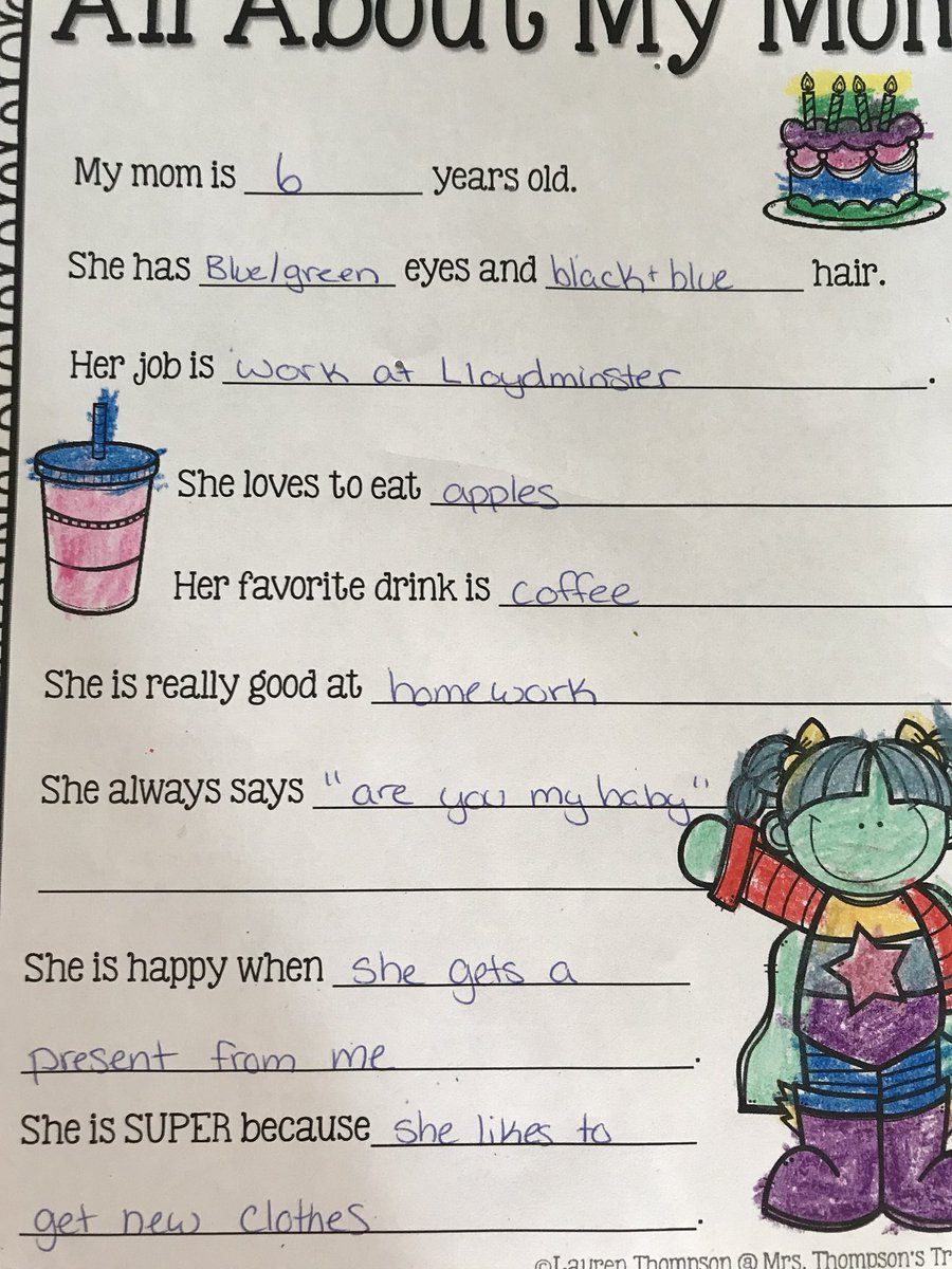 mothers day gifts from 5 year old