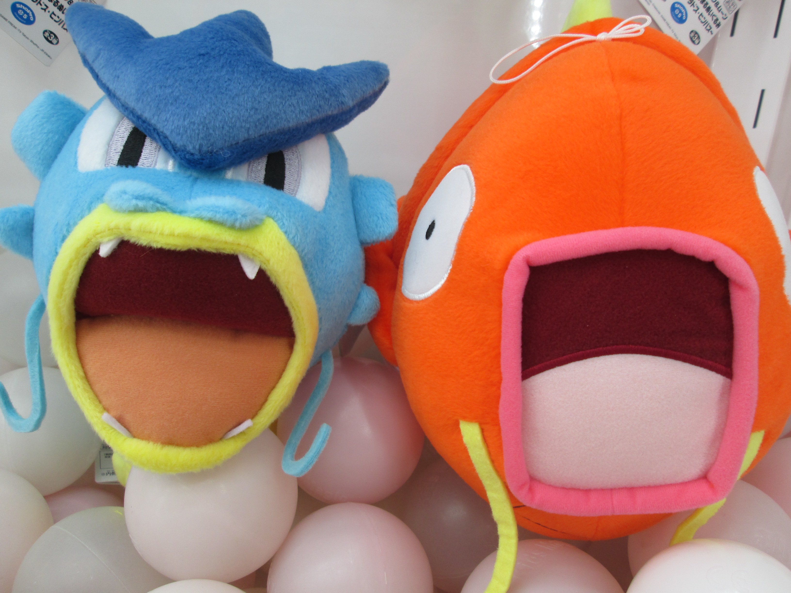 タイトーステーション町田店 新景品 ポケットモンスター サン ムーン デッカイコロっとまんまるぬいぐるみ コダック ギャラドス ヒンバス コイキング ラプラス ミロカロス ミロカロスが非常にふつくしい ﾟdﾟ ﾎｽｨ ポケモン サンムーン