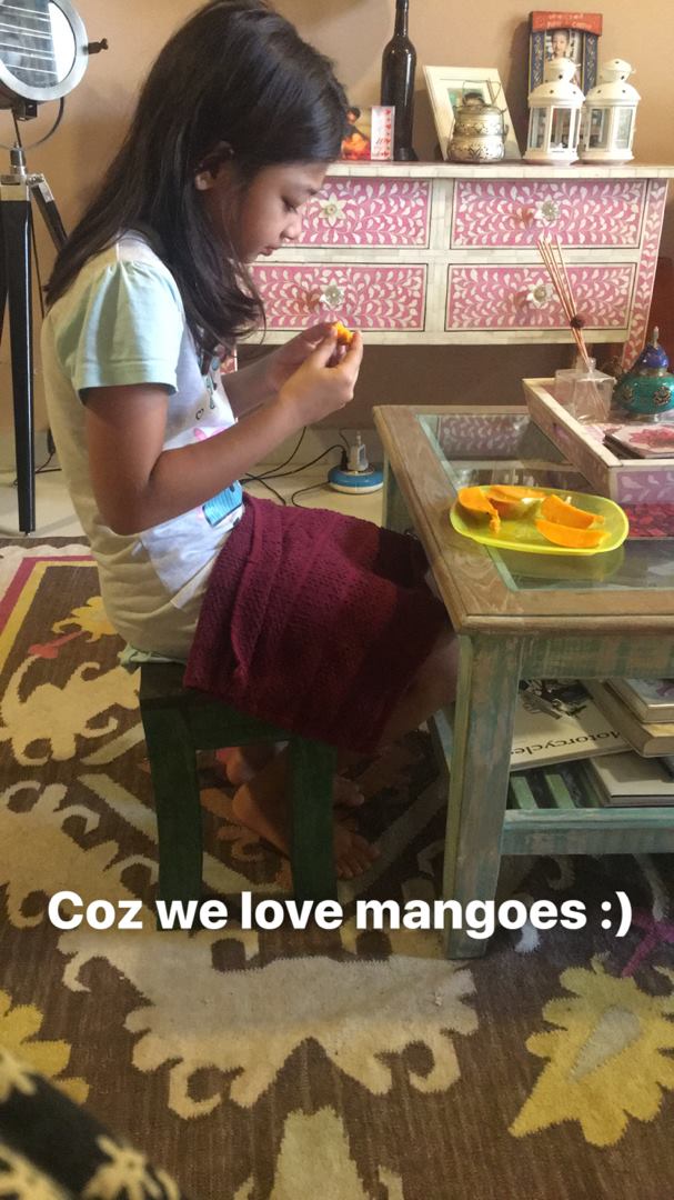 Love for mangoes :) MEIRA