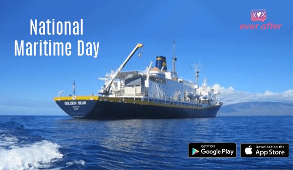 everafterdating's tweet photo. Visit our website https://t.co/123zRcBTJw
.
.
#NationalMaritimeDay #National #day #MaritimeDay https://t.co/nr06SAn1WJ