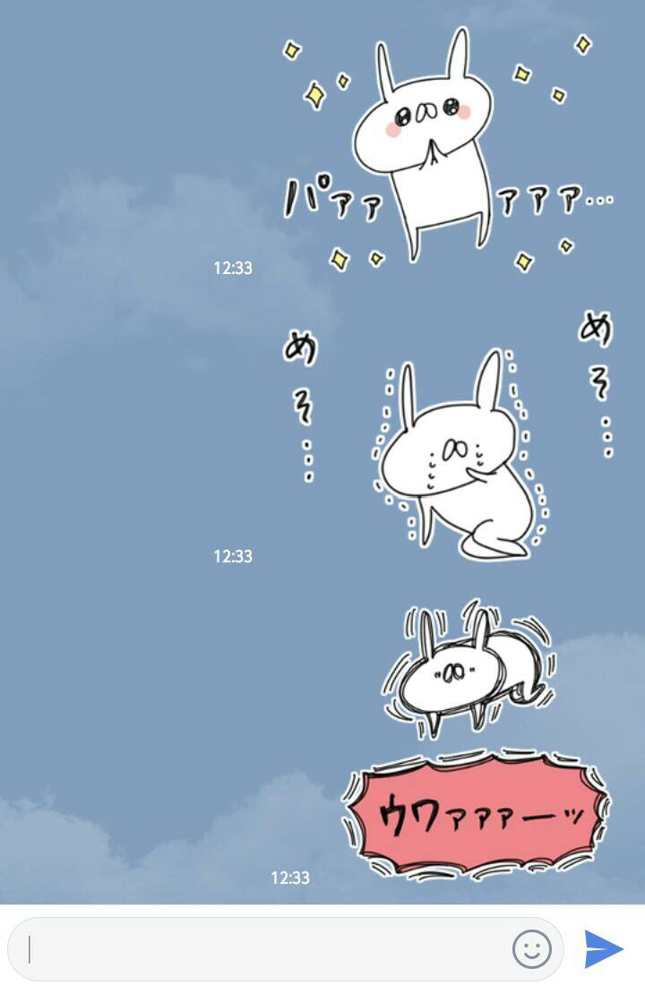 【コラボスタンプ】
本日より、ファッション通販サイトの&amp;mallさまと、うさぎ帝国のコラボスタンプがリリースされました!&amp;mallさまのLINEアカウントをお友だち追加すると無料でもらえます!使いやすくもなかなかに攻めた内容です!

ダウンロードはこちら(※6月18日まで)
https://t.co/ugeTz3hL9d 