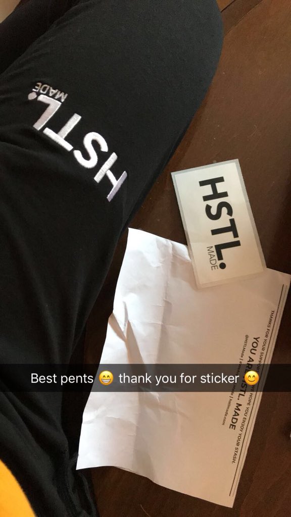 heykatja's tweet photo. @hstlmade thank you for delivery 😍 i live them...can’t wait for next release https://t.co/t87VkcNhOV