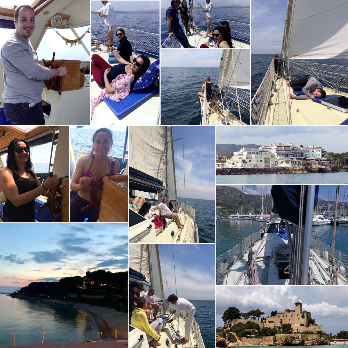 Sailing_emotion's tweet photo. ¡¡Finde laaaaargo muy divertido!! Buena navegación, hermosas paisajes, muchas risas, superación, relax total!!
.
#sailingemotions #sailing 
#escapadaenvelero
#costacatalana #vacaciones https://t.co/upMo0lW4Eg