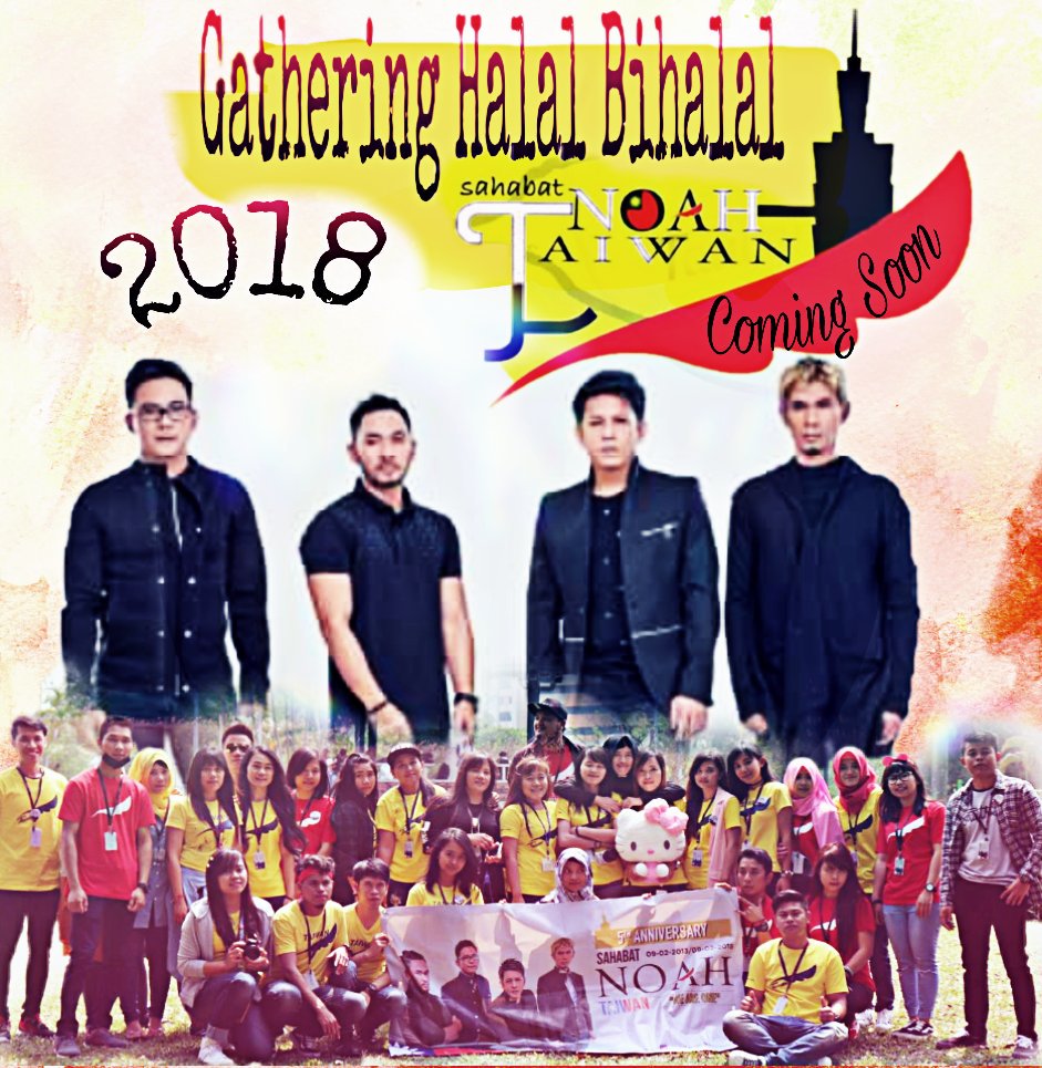 Sahabat_Taiwan's tweet photo. Selamat siang sahabat ☺️ 
Gmna puasanya? 
Semoga tetap lancar ya.. 
"Coming Soon Gathering Halal Bihalal Sahabat NOAH Taiwan"
Uda pada kangen Kn, pngen ngumpul lagi 😁😁
#MarhabanYaRamadhan 
#NextSchedule 
#gatheringlebaran 
#sahabatnoah 
#Sahabatnoahtaiwan https://t.co/UOuVOyhshs