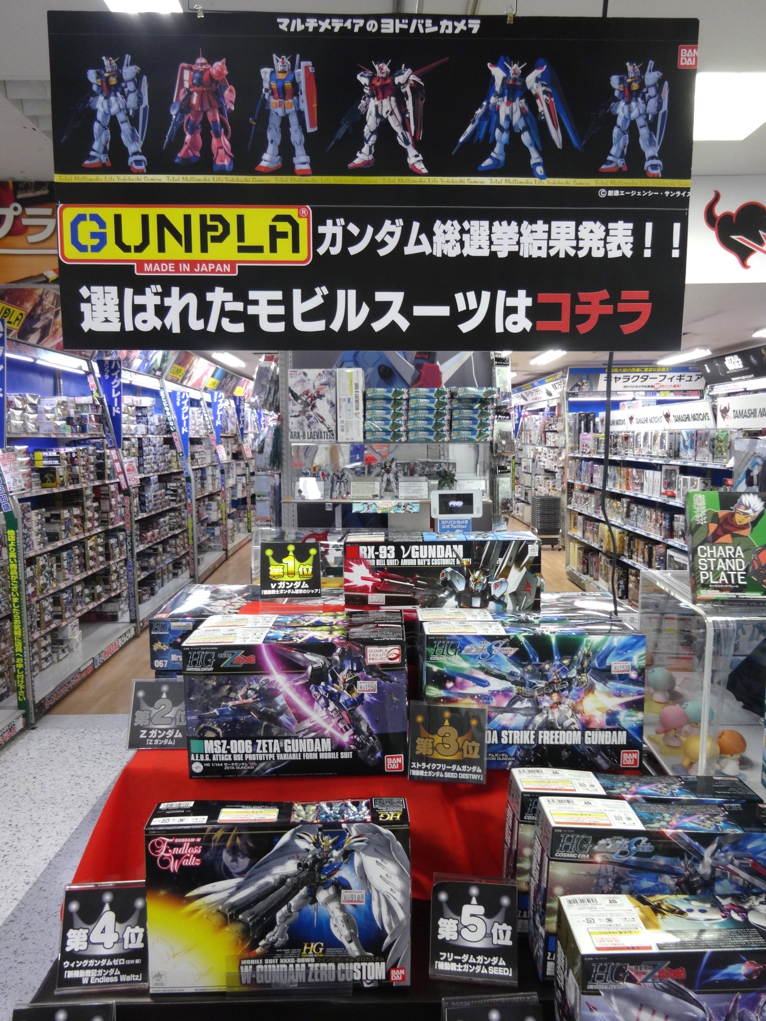 ヨドバシカメラ 京急上大岡店 ガンプラ 愛は止まらない 止まるんじゃねえぞ 40周年を迎えた 機動戦士ガンダム シリーズ ヨドバシ上大岡 では 全ガンダム大投票 の結果を受け特設コーナー設置致しました ランキング上位のモビル ヨドバシカメラ 京急上大岡店 ガンプラ 愛は止まらない 止まるんじゃねえぞ 40周年を迎えた 機動戦士ガンダム シリーズ ヨドバシ上大岡 では 全ガンダム大投票 の結果を受け特設コーナー設置致しました ランキング上位のモビル