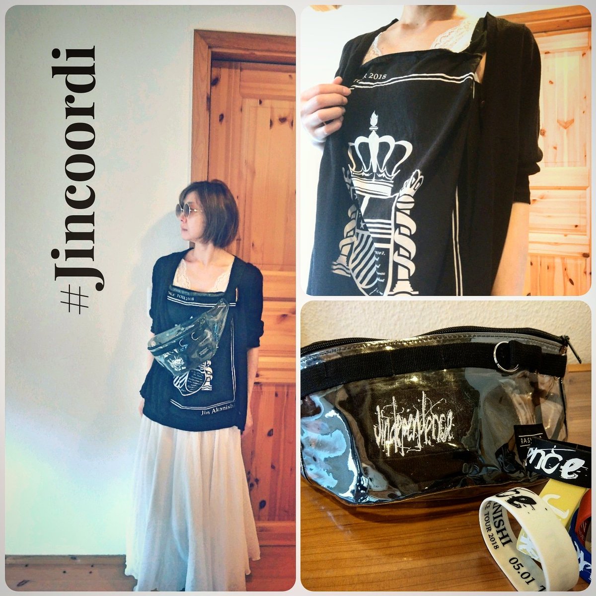 ciao_moto_shi's tweet image. Tourグッズ可愛すぎる💕今回も記念に…

@Jin_Akanishi 
@bibi_online 
#Jincoordi
#jincoordi 
#jindependence2018