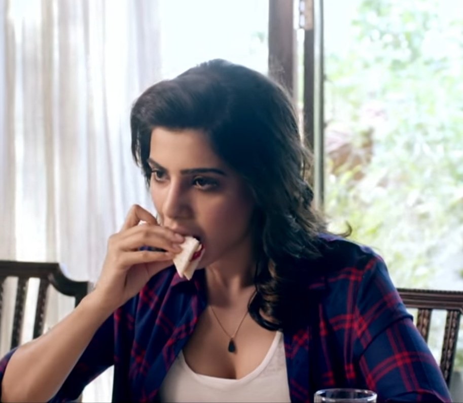 Day 10: Eating pic of 🍴🍝 @Samanthaprabhu2 
    'Bhojana priyuraalu' - #foodlover 
#30DaysChallengeSamanthaAkkineni @Mouni_Samm @MersalNithya114