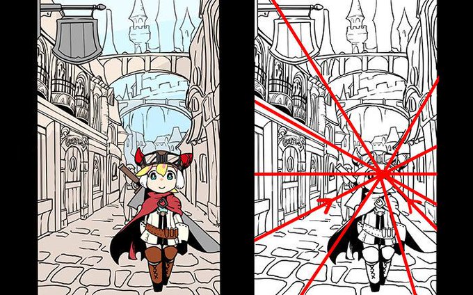 視線誘導のtwitterイラスト検索結果 古い順