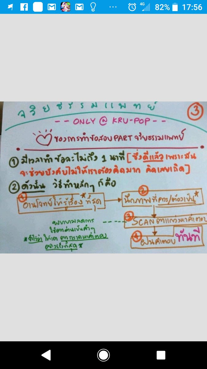 ClearThailand's tweet image. สำหรับน้องๆคนไหนที่มองหาโน้ตสรุปความถนัดแพทย์​นะคะ​ มาทางนี้เลยค่ะ ♥️

📘ค.ถนัดแพทย์​ โดย​ KRU-POP

ขอขอบคุณ​ KRU POP และ สอบติด#เด็ก59​ นะคะ​🙏

iOS: buff.ly/2DpMqzf
Android: buff.ly/2DpMrTP