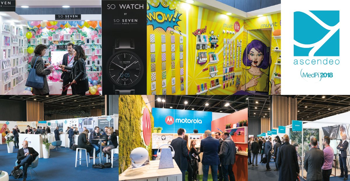 Retour en images sur notre participation à l’édition 2018 du #MEDPI.   
L’équipe Ascendeo était ravie de vous avoir rencontrés !  #Technologie #Evenement #Salon