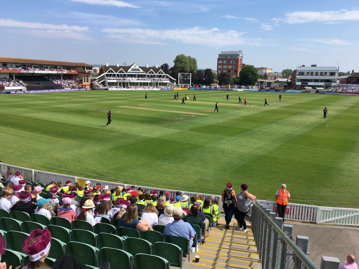 Looking forward to a great day of cricket at @SomersetCCC #schoolsday #WeAreSomerset