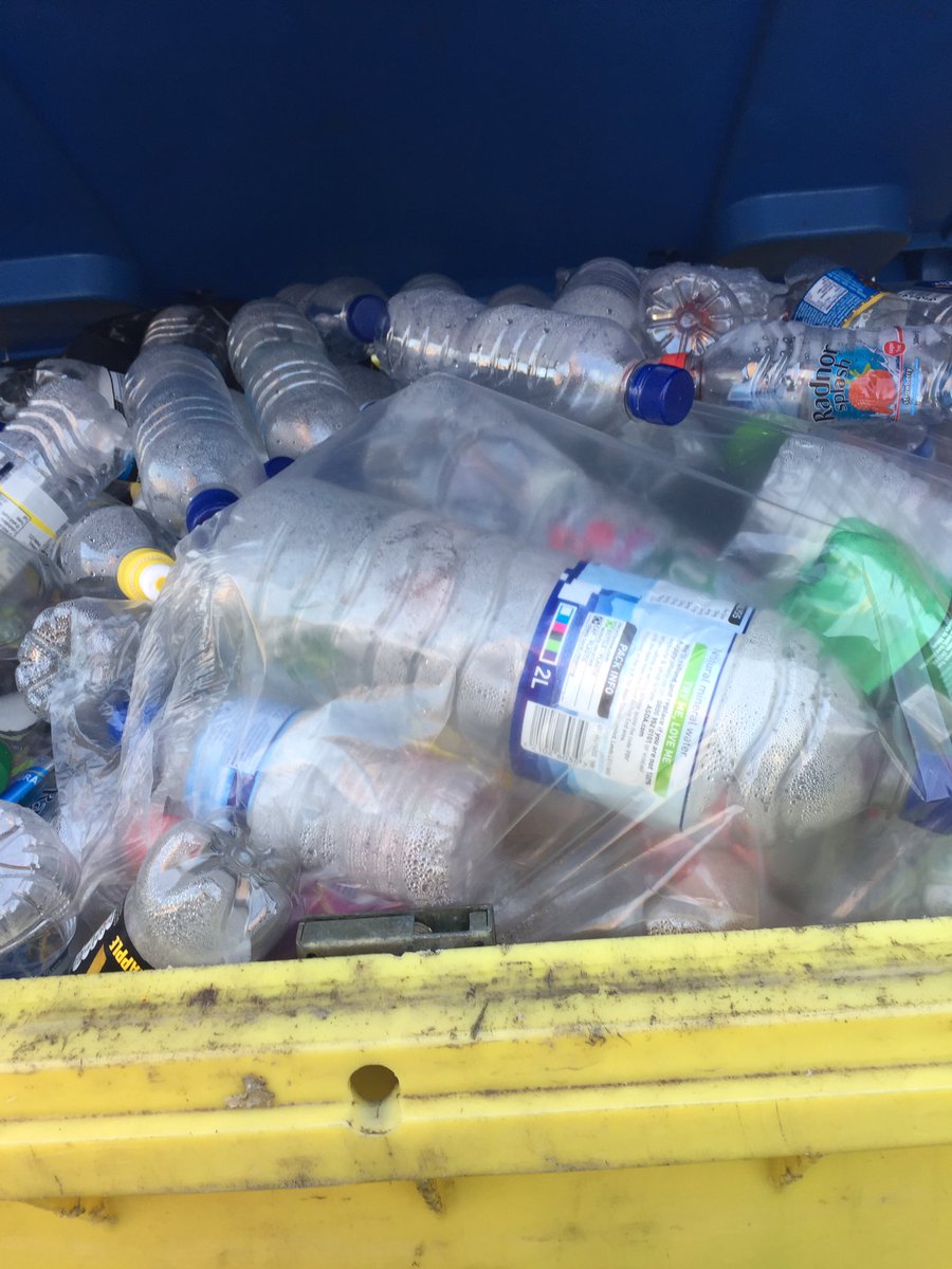 educating_eco's tweet photo. Amazing work @BishopChalloner. In 2 weeks, our #recycling bin is overflowing. We will be increasing our delivery with @WeirWaste to once a week. #bcservice #plastic https://t.co/1qwuApTCMb