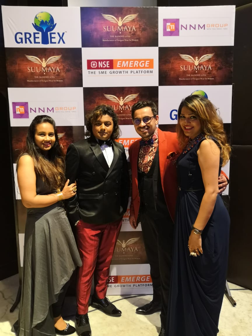 v4oncemore's tweet photo. . #CorporateGig at @sahara_star
Our enlightening performance for Suumaya Lifestyle Limited #IPOLaunch Event got featured in https://t.co/vqsCr7fE1S
#Suumaya #suumayalifestyle #NNMGroup #Gretex #nseemerge #Gujratimidday #SaharaStar #corporateworld #corporateevent #v4oncemore https://t.co/V8GQ2we1no