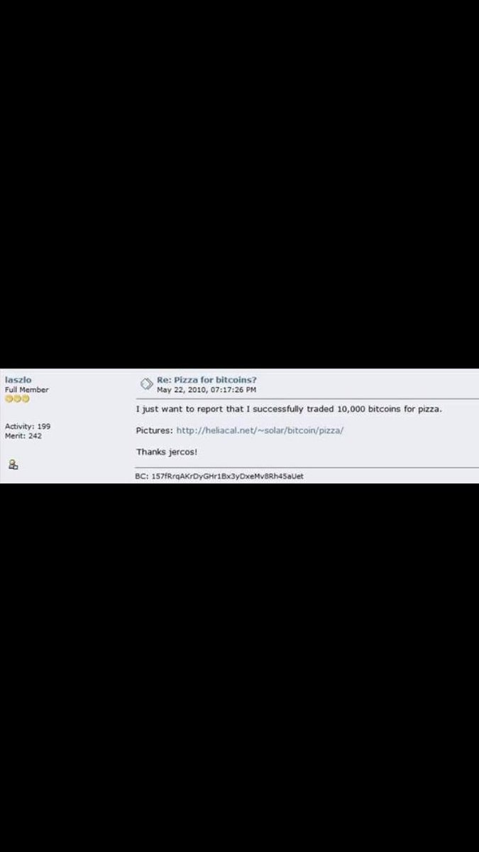 ChumberRanjit's tweet photo. 10,000 BTC for a pizza in 2010. Guy must be RAGING 😤 https://t.co/HILxOwZquT