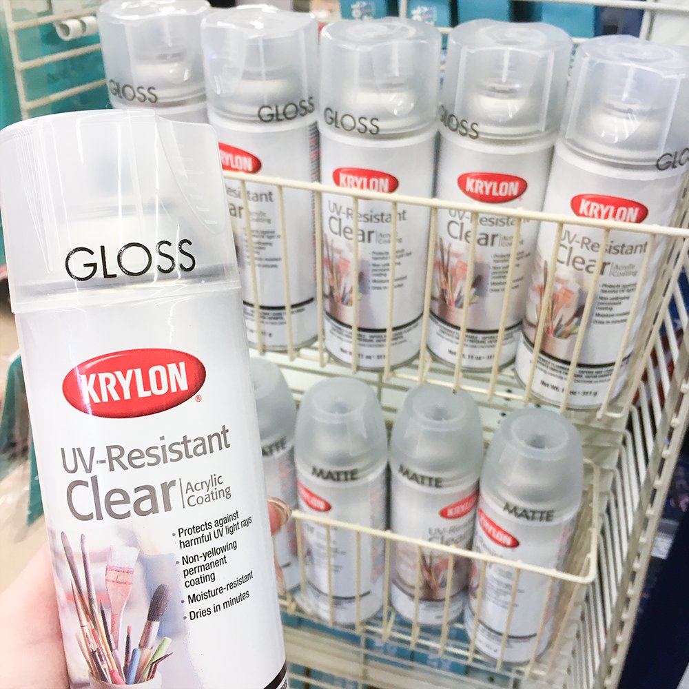 Krylon Spray UV-Resistant Clear