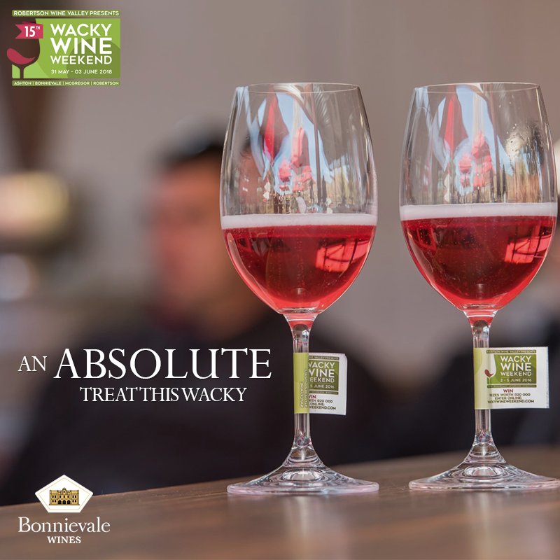 BUY 3 CASES OF WINE AND GET 25% DISCOUNT. This offer available during the Wacky Wine Weekend Festival from 1-3 June 2018. We will be serving an extra special soup &amp; wine pairing on Saturday 2 June. Booking is essential, cost R95pp. Open from 10am and 5pm on the weekend.