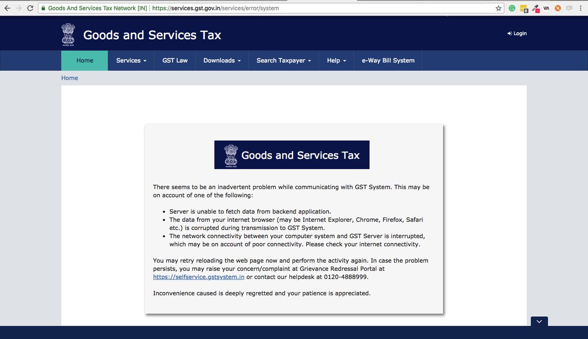 shubmkh's tweet photo. @askGST_GoI @askGSTech These errors on return filing deadlines are consuming a great amount of time, money and efforts, please resolve.
@filemygstr #GSTR3B #gsthelpline https://t.co/e06gwCr9pw