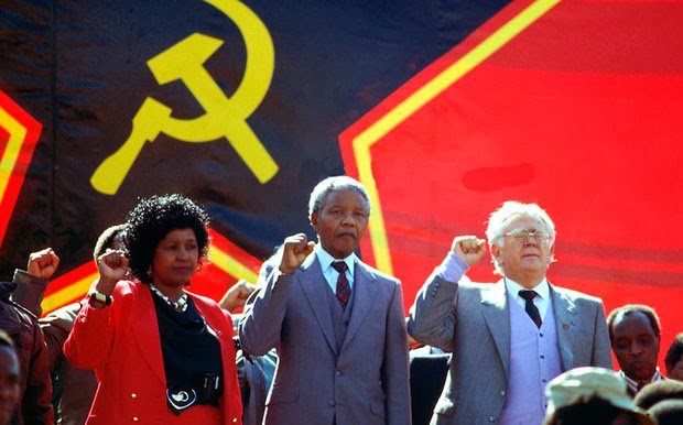 We must translate the South African communist phrase "EXPROPRIATION WITHOUT COMPENSATION" into every other language, so the whole world may know that we're entering our Soviet/Afro-Marxist phase now.