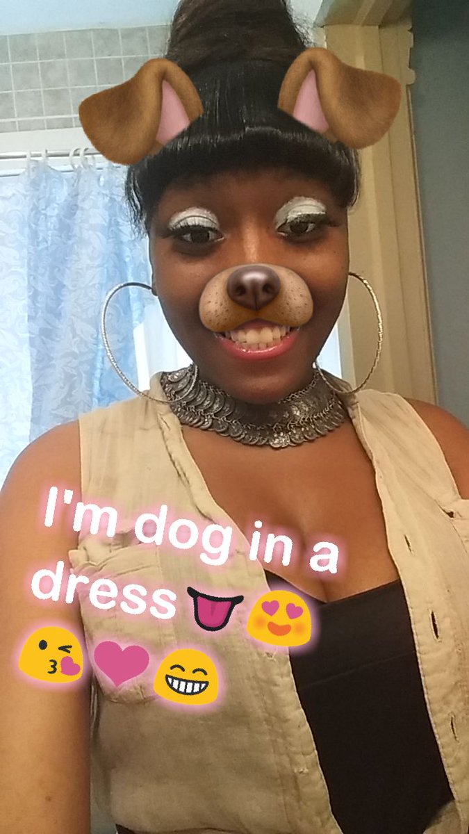 I'm a dog in a dress 👅😘😘