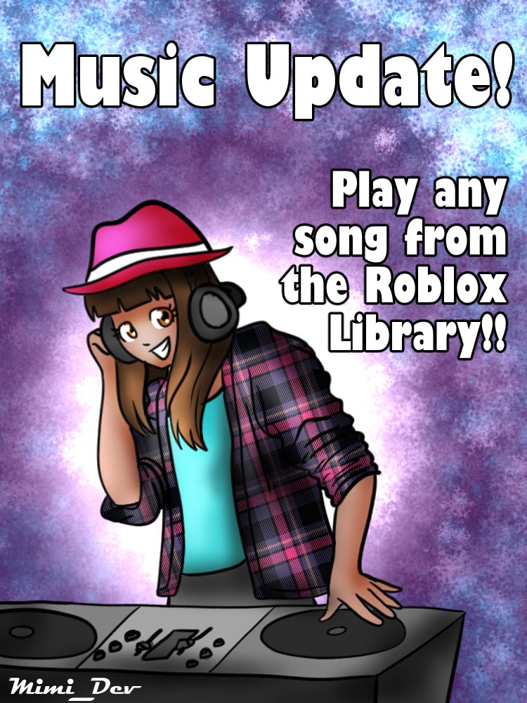 Mimi_Dev on X: We just released a new update for Dance Your Blox Off! Now  you can play ANY SONG ID from the Roblox Library! Have fun creating new  routines themed around