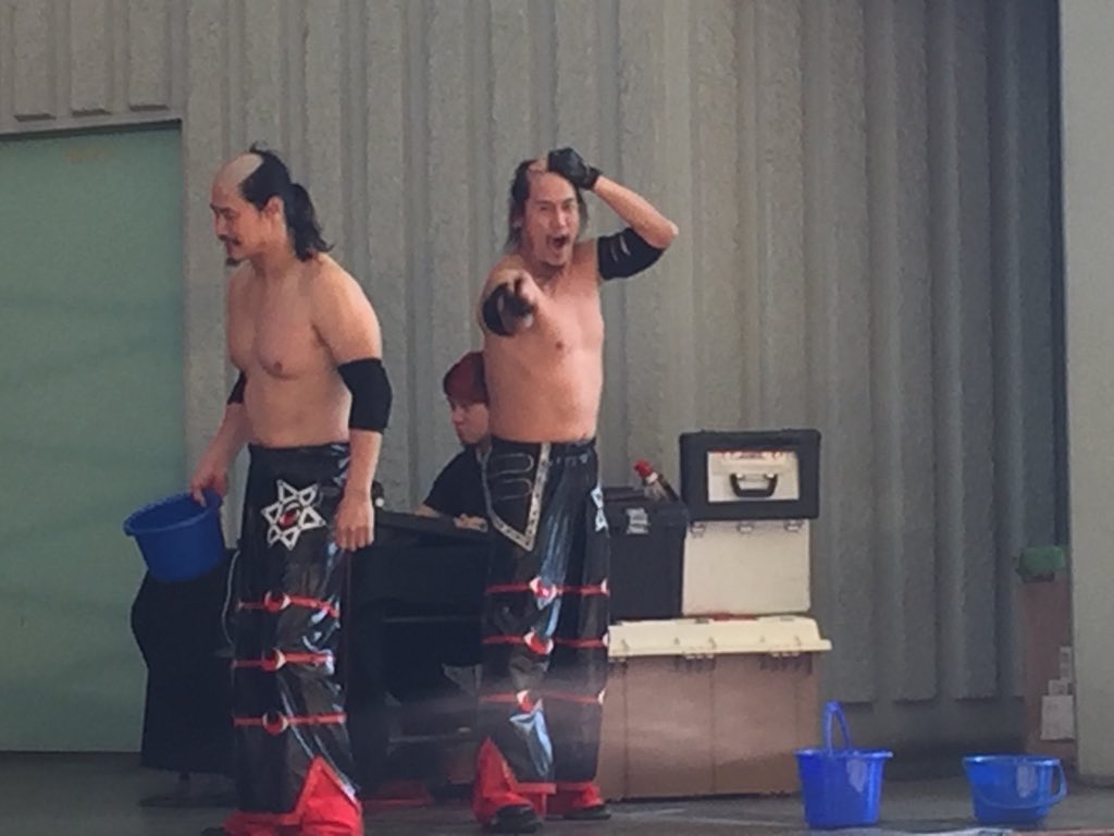 というわけでバラモン兄弟の試合でした #bjw