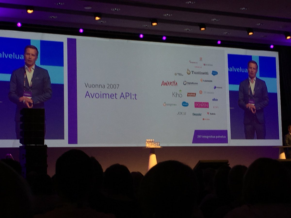 Really happy to be announcing our first accounting platform integrated loan product at #Visma #Solutions18 event. #oplaskulaina