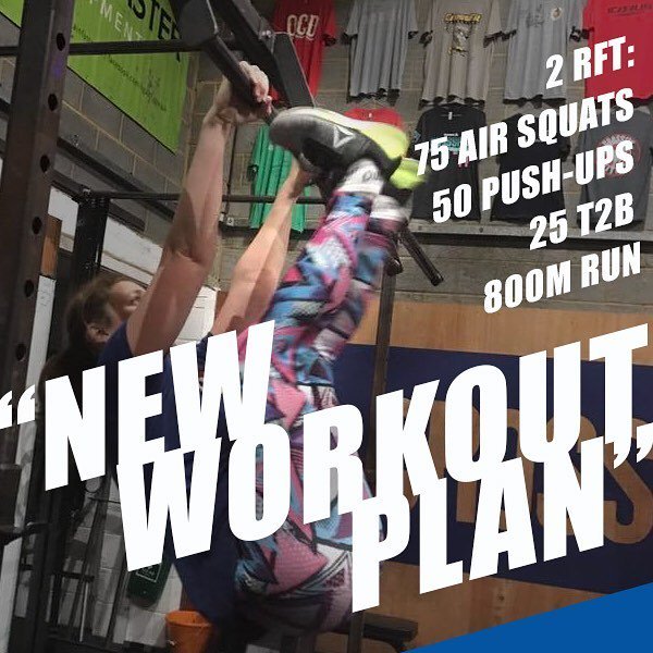 CFAmpthill's tweet image. Today's WOD is ”New Workout Plan”
2 RFT:
75 Air Squats
50 Push-ups
25 T2B
800m Run
#newworkoutplan #wod #boxprogramming #crossfit #ampthill ift.tt/2LlYk0I
