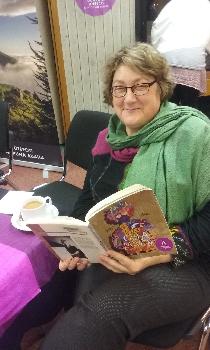 Bluff poetry is being devoured in the City of Literature. Alison is reading Cilla McQueen poems for Book Night 2018. #ReadNZ