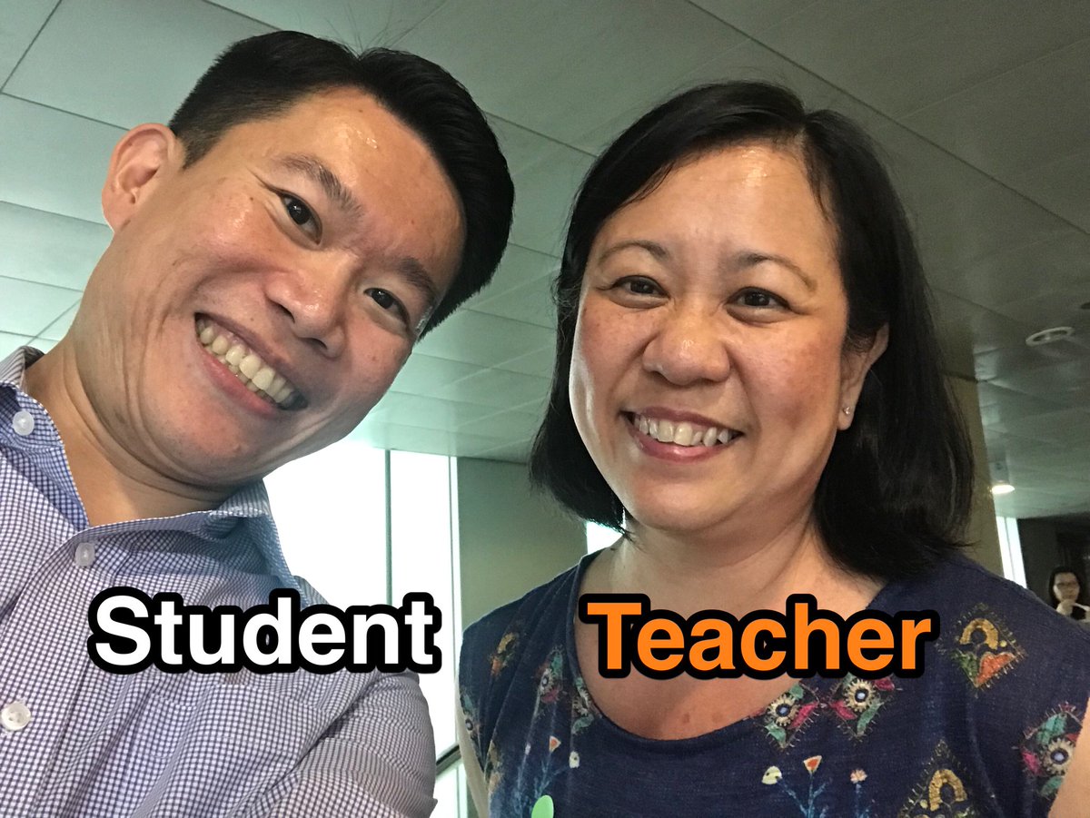 SimJooJin's tweet photo. Reunited with Ms. Selena Wee, my Lit teacher in Chung Cheng High! #Lit2019 https://t.co/47hdCvmyCv