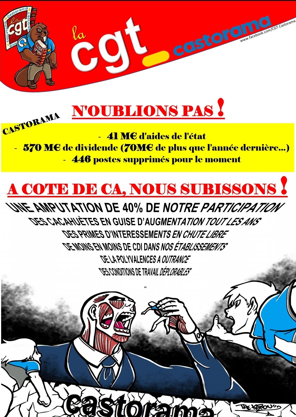 Xavier Cgt Castorama Greve22mai 22mai 26mai Cgt Castorama