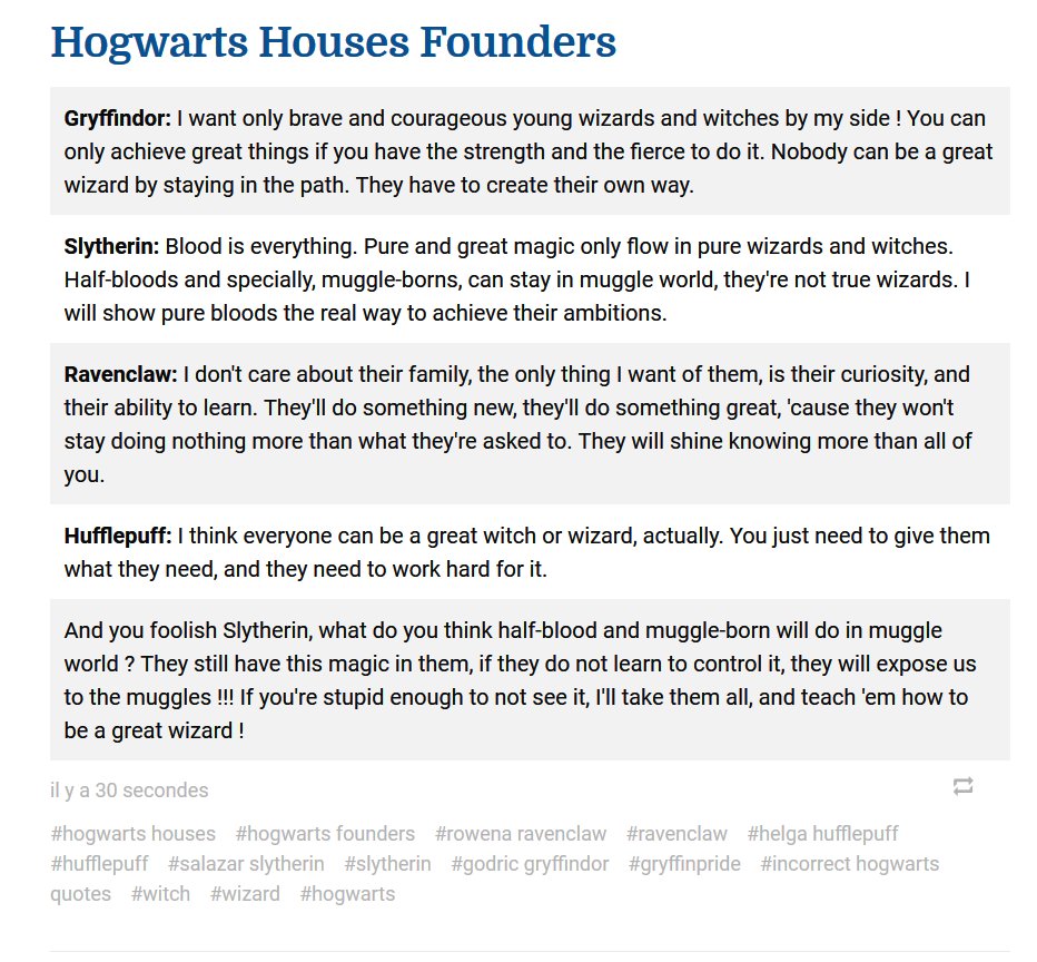 Things You Don't About The Founders Of Hogwarts
