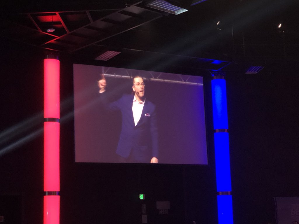 jaysonstreet's tweet image. Another awesome keynote from @mikko engaging, entertaining &amp;amp; educational as always! :-) #ITWebSS2018