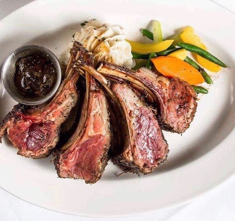 Roasted Rack of Lamb, a Hy’s Classic!