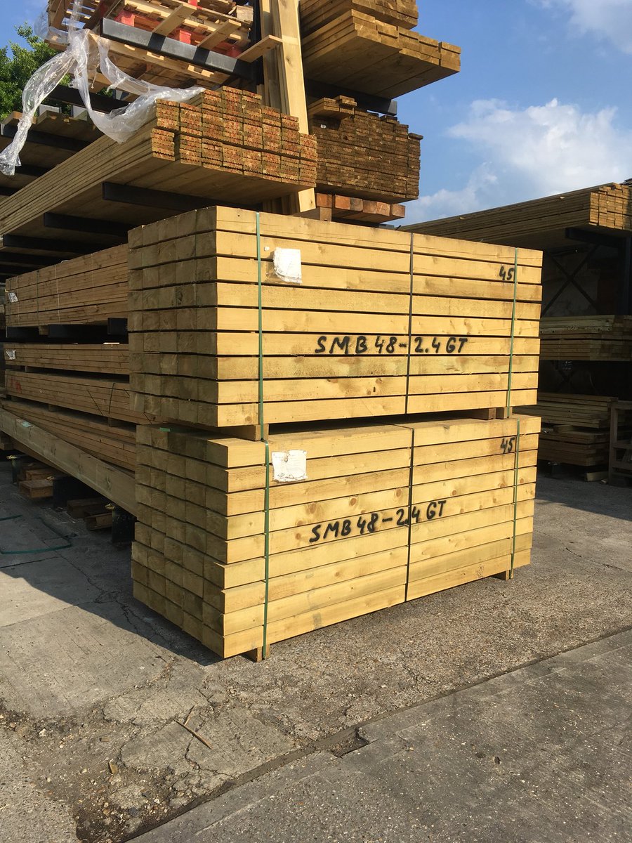 Lakeside_timber's tweet image. Get your garden ready this summer with our railway sleepers 8x4 and 10x5 in stock #decking