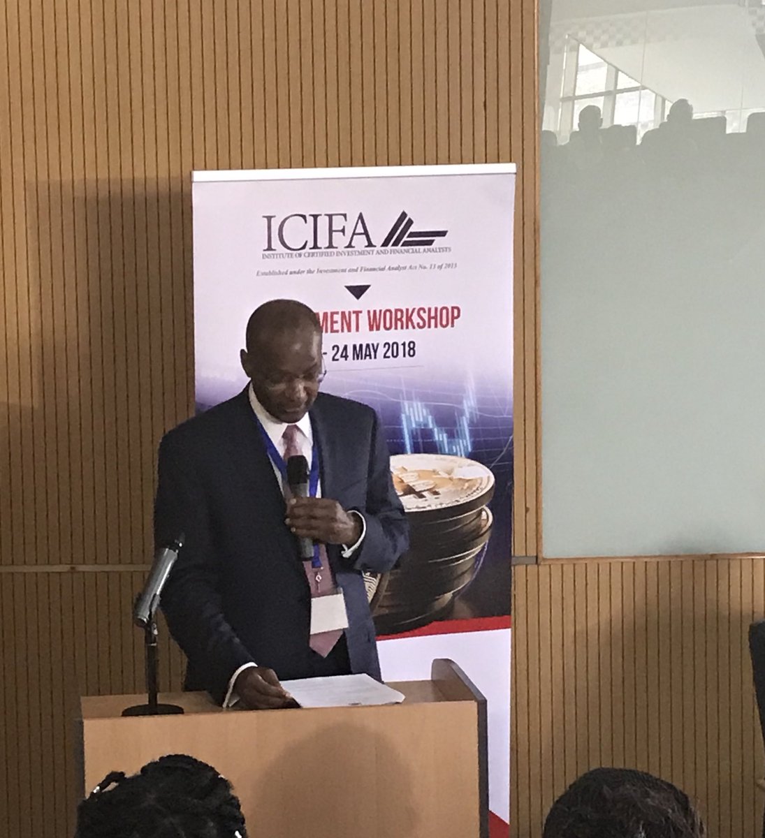 CBKKenya's tweet photo. Governor @njorogep: Reputation in the provision of financial services is everything. https://t.co/TzU8GUka5O