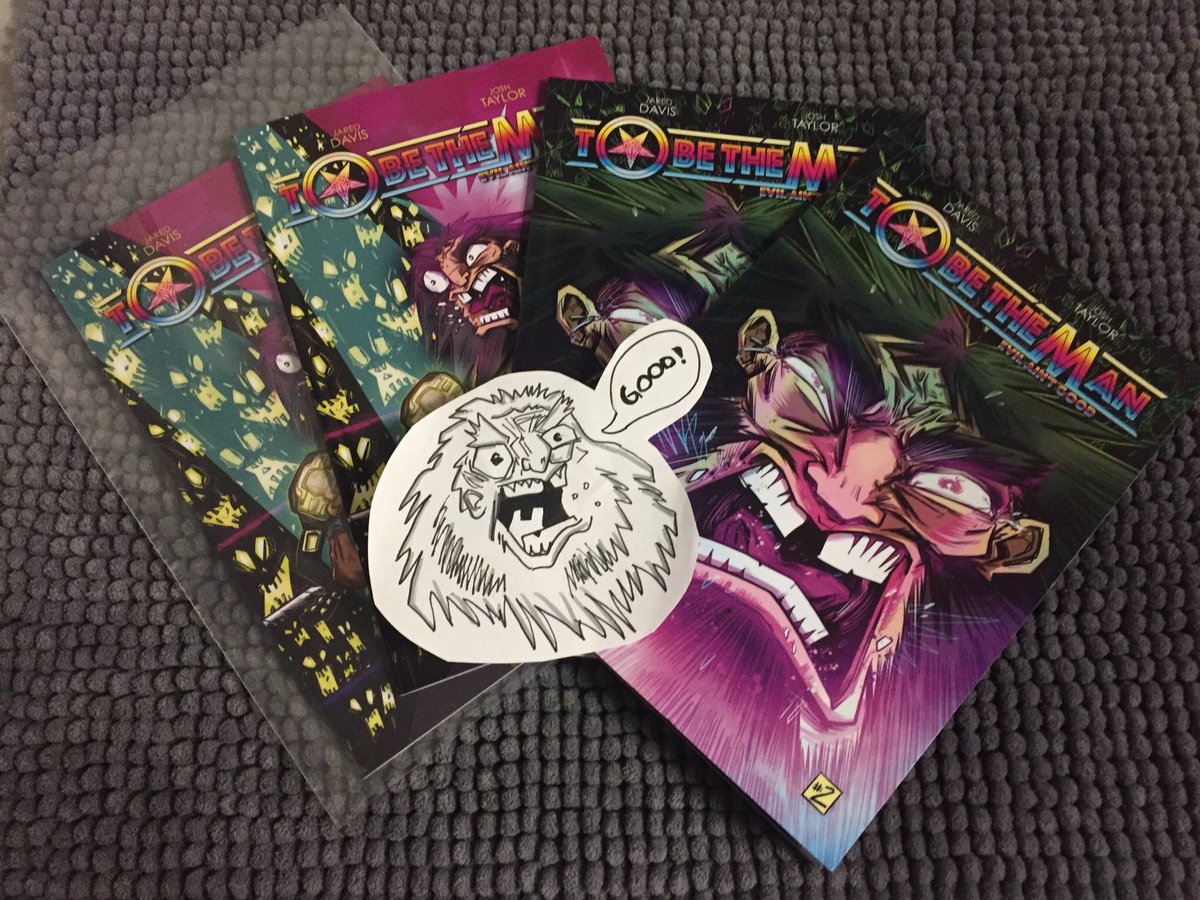 mrtwityboy's tweet photo. Great, cool giveaway from my friends from America! ;) Do you know the @ToBetheManComic ? If not visite the boys! And of course, with such a cool giveaway, I‘ll be there immediately! #TBTMgiveaway #ToBeTheMan #Comic https://t.co/e1B6c9oB6t